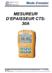 MESUREUR D`EPAISSEUR CTS- 30A