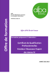 Offre formation - F&eacute;d&eacute;ration des D&eacute;taillants en Chaussures de France