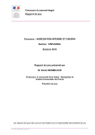 Rapport du jury de l`agr&eacute;gation interne d`espagnol