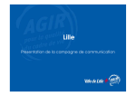 Lille - Presentation de la campagne de communication