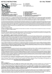 NOTICE D`INSTRUCTIONS XO-1 R&eacute;f. TRX6407 - MRC