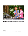 Drivy, Location de voiture entre particuliers