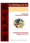 Richard ZAGORSKI Formation diététique chinoise