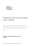 programme détaillé