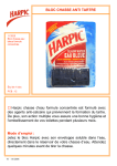 FT-Harpic bloc antitartre chasse eau bleue formule concentr&eacute;e