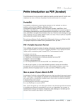 Introduction &agrave; PostScript et au format PDF