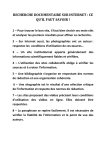 Mode d`emploi de la recherche documentaire