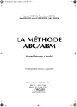 LA MÉTHODE ABC/ABM Rentabilité mode d`emploi