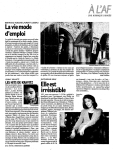 La vie mode d`emploi Elle est irr&eacute;sistible - Nouvelobs