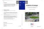 Giratoires et tramways