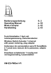 Bedienungsanleitung S. 2 Operating Manual p. 22 Mode d`emploi p