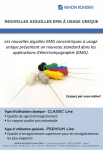 nouvelles aiguilles emg &agrave; usage unique