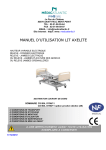 MANUEL D`UTILISATION LIT AXELITE