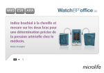 Indice brachial &agrave; la cheville et mesure sur les deux bras pour une
