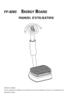 pp-8000 energy board manuel d`utilisation