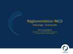 R&eacute;glementation INCO