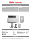 Notice Système d`alarme sans fil 15 zones.