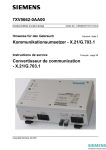 7XV5662-0AA00 Kommunikationsumsetzer - X.21/G