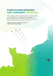 Création d`un pôle métropolitain Caen Normandie Métropole