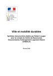 Ville et mobilité durables - Centre de documentation de l`urbanisme