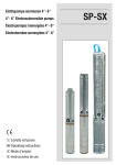 Elettropompe sommerse 4”- 6” 4”- 6” Electrosubmersible pumps