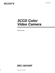 3CCD Color Video Camera