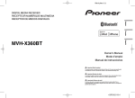 MVH-X360BT - Pioneer Electronics