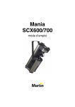 Mania SCX600/700