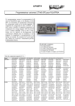 - Un mode d`emploi en Anglais sur CD-ROM Liste des