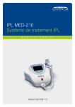IPL MED-210 Système de traitement IPL