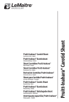 Pruitt-Inahara&reg; Carotid Shunt - LeMaitre Vascular eIFU Website