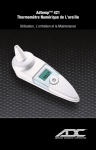 Adtemp&trade; 421 Thermom&egrave;tre Num&eacute;rique de L`oreille