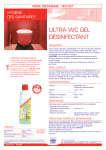 ULTRA WC GEL DÉSINFECTANT