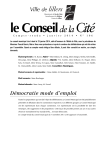 Conseil de la Cité