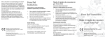 Feme Pad Instructions Feme Pad&reg; Instructions Mode d`emploi du