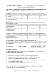 QUESTIONNAIRE DN4 : un outil simple pour rechercher