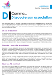 Dissoudre - Espace Associatif Quimper Cornouaille