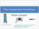 Plan d`équipements biomédicaux : mode d`emploi