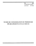 Guide de consommation du poisson de p&ecirc;che sportive en eau douce