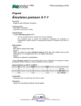 Engrais &Eacute;mulsion poisson 5-1-1