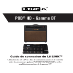 Line 6 POD&reg; HD-DT Series LINK&trade; Connectivity Guide (Rev. C
