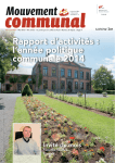 Rapport d`activités : l`année politique communale 2014
