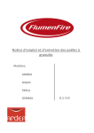 Notice d`emploi et d`entretien des po&ecirc;les &agrave; granul&eacute;s 8,5 kW