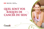 Quel sont vos risques de cancer du sein? (Document PDF