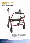 FR - Mode d`emploi XXL Rollator - Francais