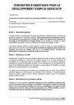 convention d`assistance pour le developpement de l`emploiassociatif