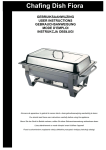 Chafing Dish Fiora - Gastro Mercado sl