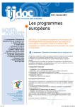 Les programmes européens