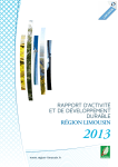 rapport d`activit&eacute; et de d&eacute;veloppement durable