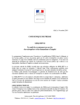 COMMUNIQUE DE PRESSE GEIQ BTP 81 Un outil de